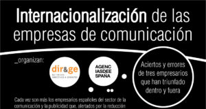 Cartel Internacionalización de las empresas de comunicación