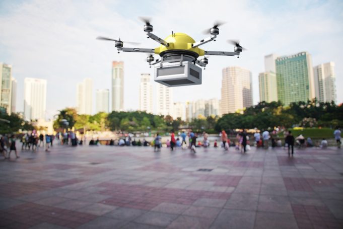 Aumentan los envíos con drones en cerca del 250%
