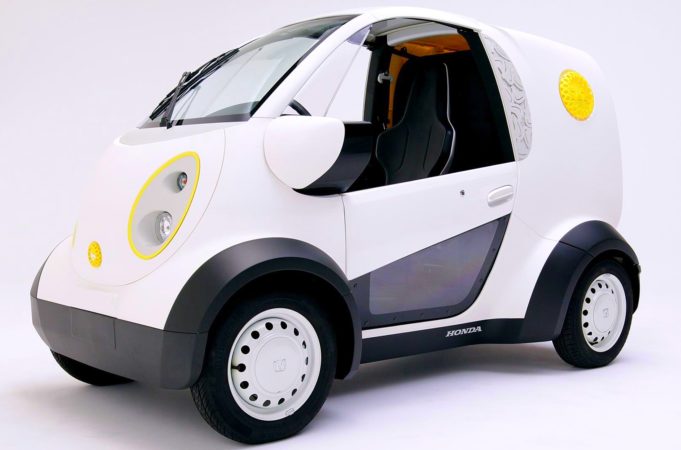 Nace en Japón el primer vehículo de reparto urbano impreso en 3D