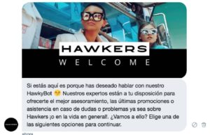 Hawkers toma la delantera en redes sociales: ya vende a través de Twitter