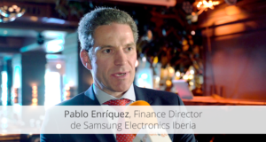 Pablo Enríquez, Finance Director de Samsung Electronics Iberia