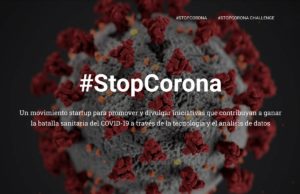 Nace #StopCorona, la plataforma de startups y empresas tecnológicas para ayudar en la lucha contra el COVID-19